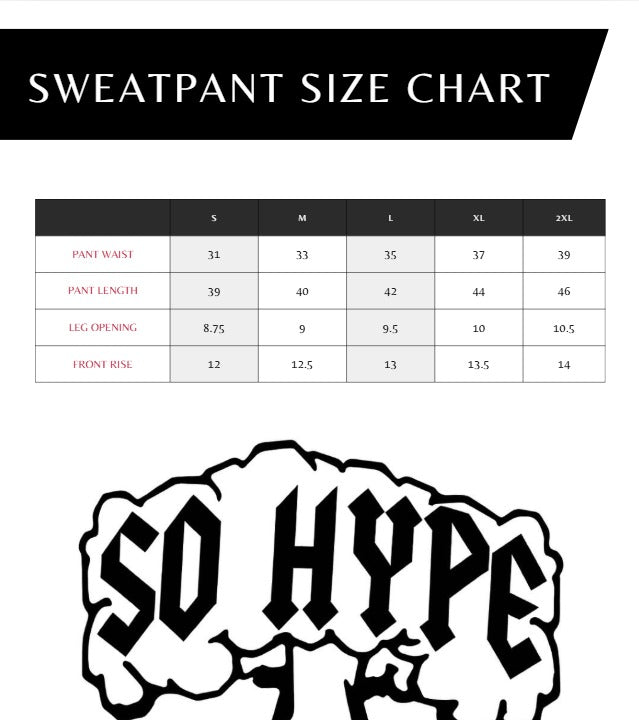 Black "Heart 4 Sale" Sweatpants