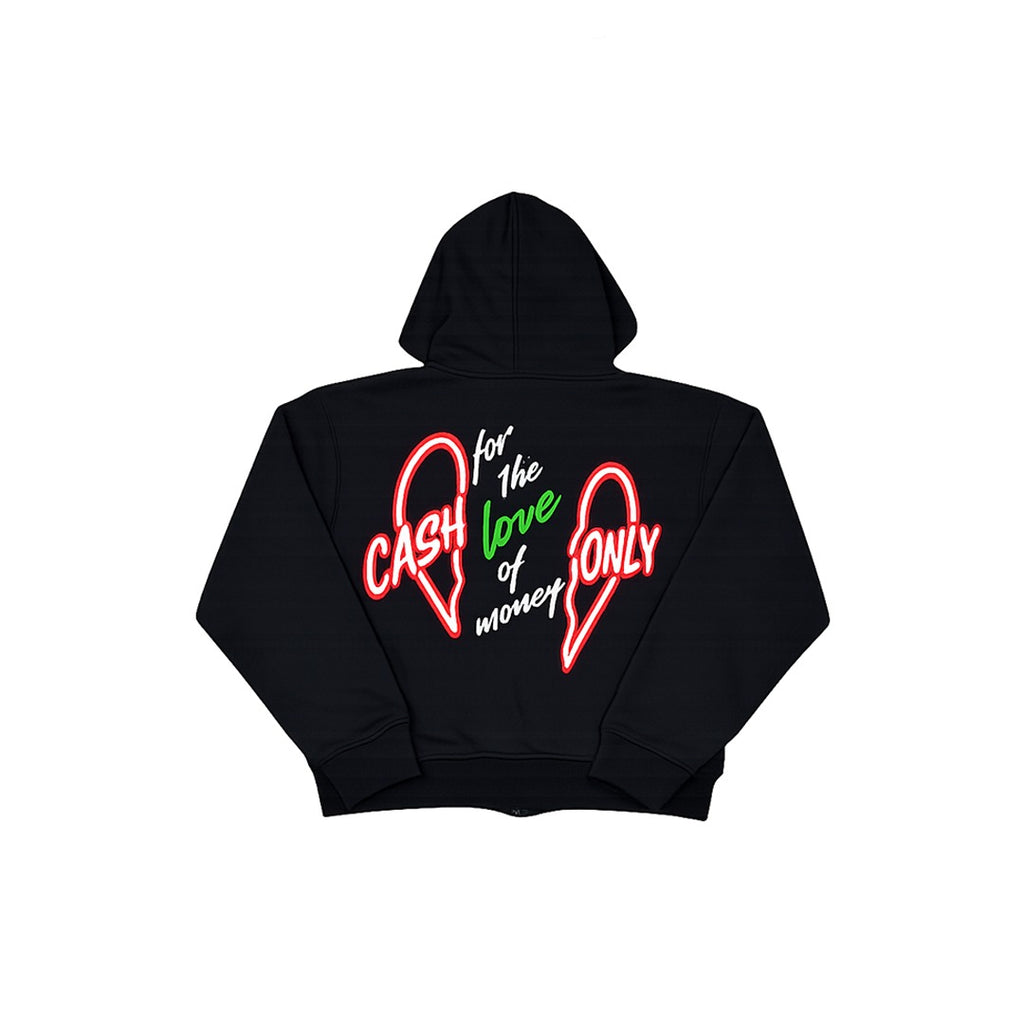 Black "Heart 4 Sale" Hoodie